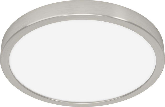 Plafoniera-Moderna-Fueva-5-In-Acciaio-Nichel-Satinato-Led-Integrato-20,5W