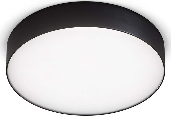 Plafoniera-moderna-Gea-Led-CLOE-35-GPL272-C-LED-alluminio-nero-opaco-lampada-soffitto