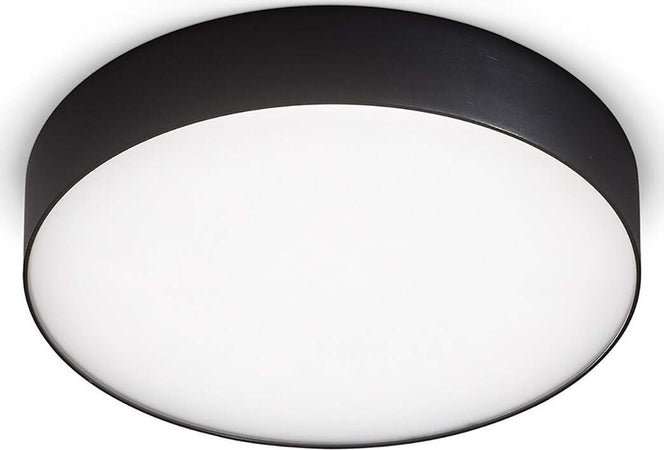 Plafoniera-moderna-Gea-Led-CLOE-35-GPL272N-LED-alluminio-nero-opaco-lampada-soffitto