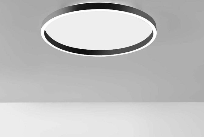 Plafoniera-moderna-Gea-Luce-AELA-PG-N-LED-alluminio-metacrilato-lampada-soffitto