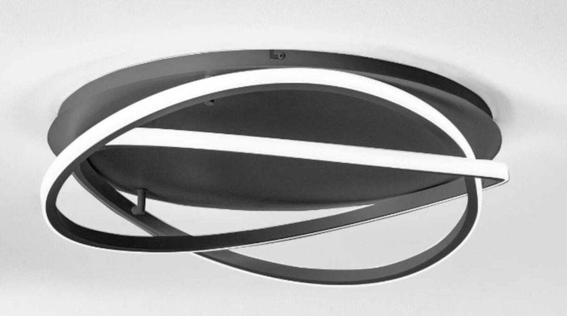 Plafoniera-moderna-Gea-Luce-ATIA-PM-N-LED-alluminio-silicone-lampada-soffitto