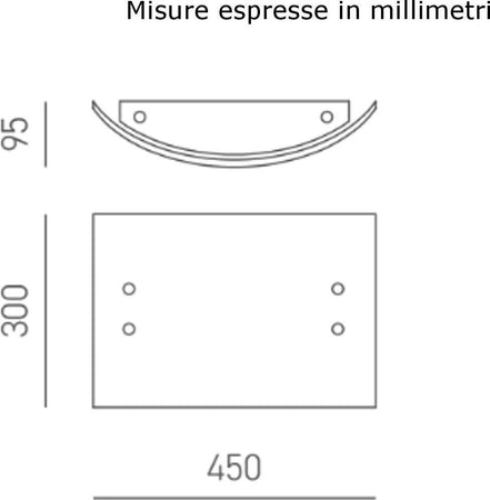 Plafoniera-moderna-Gea-Luce-MICHELA-PM-E27-LED-vetro-lampada-soffitto-parete