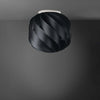 Plafoniera-Moderna-Globe-1-Luce-In-Polilux-Nero-D25-Made-In-Italy