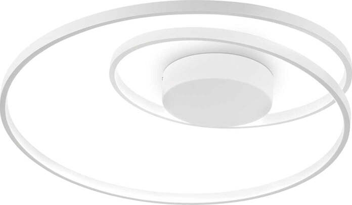 Plafoniera-Moderna-On-Off-Oz-Metallo-Bianco-Led-48W-3000K-Luce-Calda