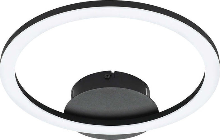 Plafoniera-Moderna-Parrapos-Z-Led-Acciaio-Nero