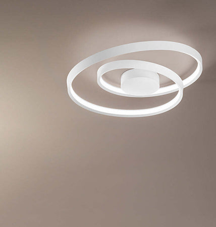 Plafoniera-Moderna-Ritmo-Bianco-Led