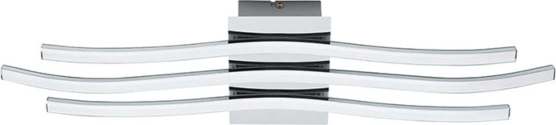 Plafoniera-Moderna-Roncade-Led-Alluminio-Cromo-H4,5Cm