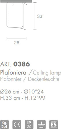 Plafoniera-moderna-Selene-Illuminazione-PAPIRO-0386-053-E27-LED-vetro-lampada-soffitto