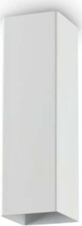 Plafoniera-Moderna-Sky-Metallo-Bianco-Led-7W-3000K-Luce-Calda-H20Cm