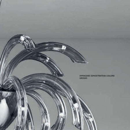 Plafoniera-moderna-Sylcom-PHOENIX-2030-21-G9-LED-vetro-Murano-lampada-soffitto