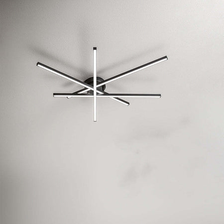 Plafoniera-Moderna-Syncro-Nero-Led-Piccola