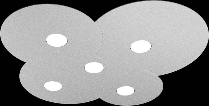 Plafoniera-moderna-Top-Light-CLOUD-1128-PL5-Gx53-LED-metallo-lampada-soffitto-parete