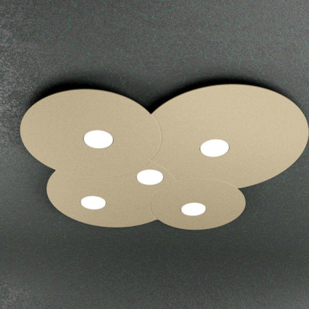Plafoniera-moderna-Top-Light-CLOUD-1128-PL5-Gx53-LED-metallo-lampada-soffitto-parete
