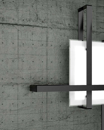 Plafoniera-moderna-Top-Light-CROSS-1106-100-E27-LED-metallo-vetro-lampada-soffitto