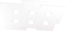 Plafoniera-moderna-Top-Light-ECHO-1161-6-GX53-LED-metallo-bianco-lampada-soffitto