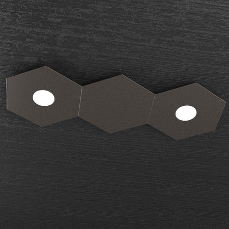 Plafoniera-moderna-Top-Light-HEXAGON-1142-2L1D-A2-GX53-LED-metallo-lampada-parete-soffitto