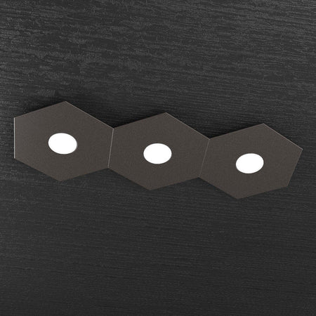 Plafoniera-moderna-Top-Light-HEXAGON-1142-3L-A1-GX53-LED-metallo-lampada-parete-soffitto