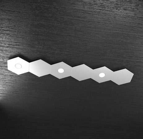 Plafoniera-moderna-Top-Light-HEXAGON-1142-3L3D-A1-GX53-LED-metallo-lampada-parete-soffitto