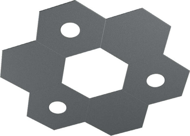 Plafoniera-moderna-Top-Light-HEXAGON-1142-3L3D-A2-GX53-LED-metallo-lampada-parete-soffitto