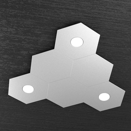 Plafoniera-moderna-Top-Light-HEXAGON-1142-3L3D-A3-GX53-LED-metallo-lampada-parete-soffitto