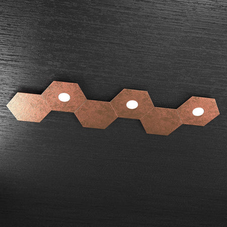 Plafoniera-moderna-Top-Light-HEXAGON-1142-3L3D-A5-GX53-LED-metallo-lampada-parete-soffitto