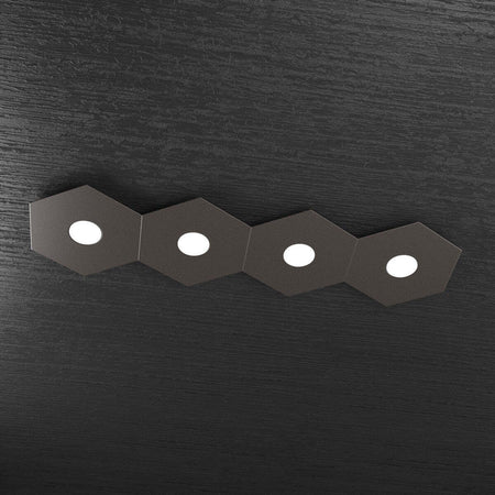 Plafoniera-moderna-Top-Light-HEXAGON-1142-4L-A1-GX53-LED-metallo-lampada-parete-soffitto