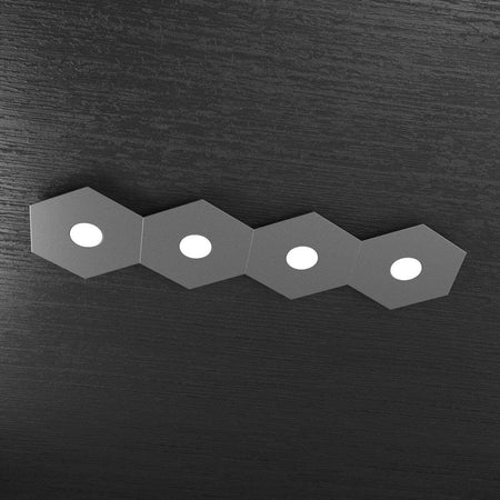Plafoniera-moderna-Top-Light-HEXAGON-1142-4L-A1-GX53-LED-metallo-lampada-parete-soffitto