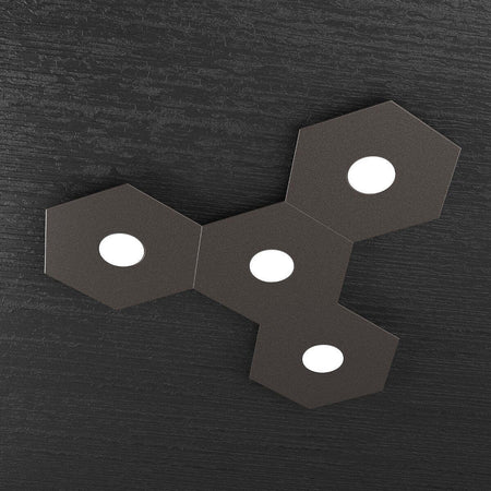Plafoniera-moderna-Top-Light-HEXAGON-1142-4L-A4-GX53-LED-metallo-lampada-parete-soffitto