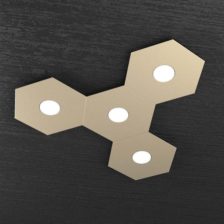 Plafoniera-moderna-Top-Light-HEXAGON-1142-4L-A4-GX53-LED-metallo-lampada-parete-soffitto