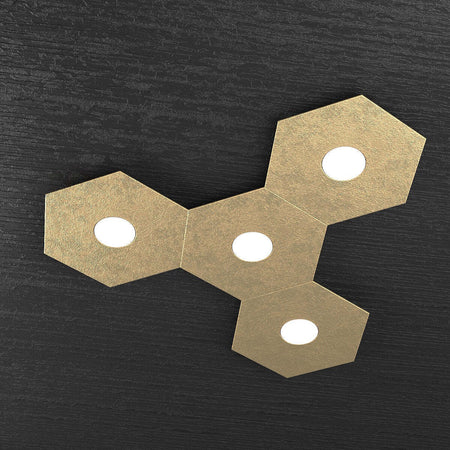 Plafoniera-moderna-Top-Light-HEXAGON-1142-4L-A4-GX53-LED-metallo-lampada-parete-soffitto