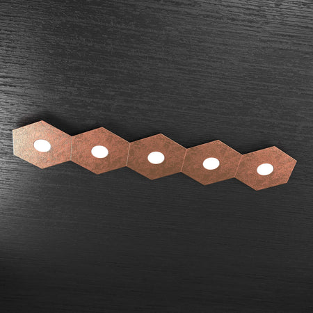 Plafoniera-moderna-Top-Light-HEXAGON-1142-5L-A1-GX53-LED-metallo-lampada-parete-soffitto