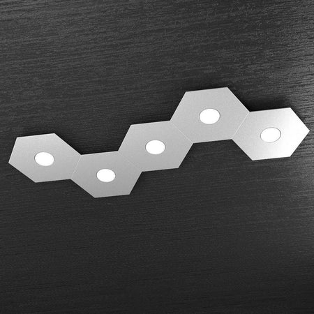 Plafoniera-moderna-Top-Light-HEXAGON-1142-5L-A4-GX53-LED-metallo-lampada-parete-soffitto
