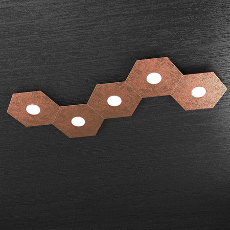 Plafoniera-moderna-Top-Light-HEXAGON-1142-5L-A4-GX53-LED-metallo-lampada-parete-soffitto