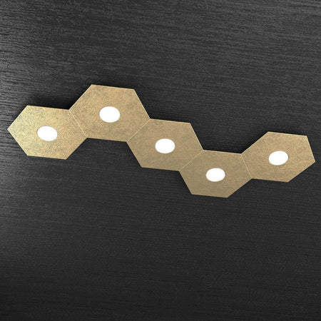 Plafoniera-moderna-Top-Light-HEXAGON-1142-5L-A4-GX53-LED-metallo-lampada-parete-soffitto