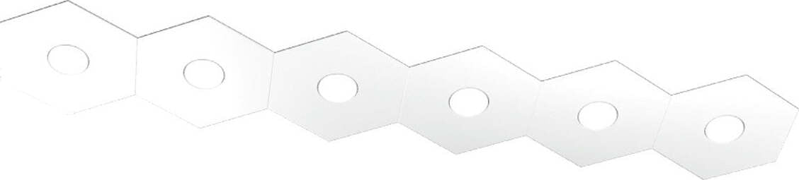 Plafoniera-moderna-Top-Light-HEXAGON-1142-6L-A1-GX53-LED-metallo-lampada-parete-soffitto