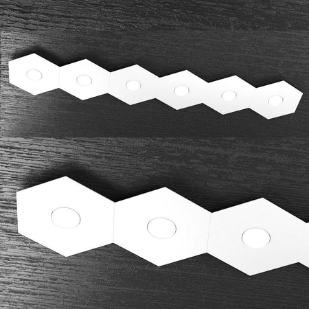 Plafoniera-moderna-Top-Light-HEXAGON-1142-6L-A1-GX53-LED-metallo-lampada-parete-soffitto