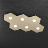 Plafoniera-moderna-Top-Light-HEXAGON-1142-6L-A2-GX53-LED-metallo-lampada-parete-soffitto