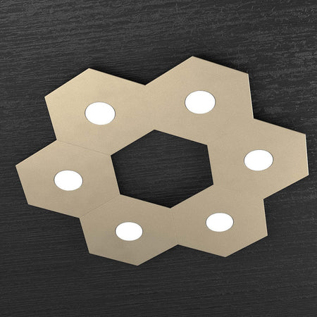 Plafoniera-moderna-Top-Light-HEXAGON-1142-6L-A3-GX53-LED-tonda-lampada-parete-soffitto