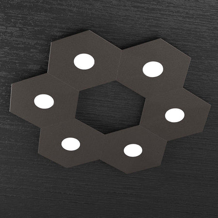Plafoniera-moderna-Top-Light-HEXAGON-1142-6L-A3-GX53-LED-tonda-lampada-parete-soffitto