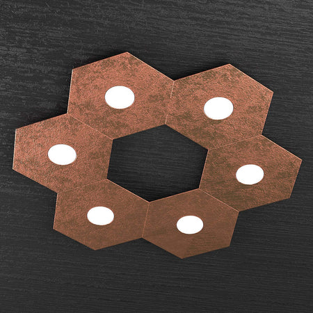 Plafoniera-moderna-Top-Light-HEXAGON-1142-6L-A3-GX53-LED-tonda-lampada-parete-soffitto
