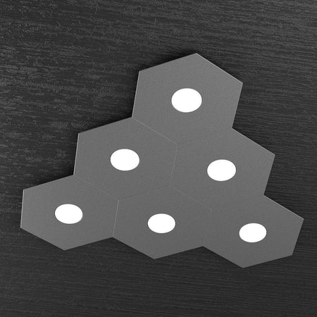 Plafoniera-moderna-Top-Light-HEXAGON-1142-6L-A4-GX53-LED-metallo-lampada-parete-soffitto