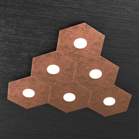 Plafoniera-moderna-Top-Light-HEXAGON-1142-6L-A4-GX53-LED-metallo-lampada-parete-soffitto