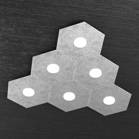 Plafoniera-moderna-Top-Light-HEXAGON-1142-6L-A4-GX53-LED-metallo-lampada-parete-soffitto