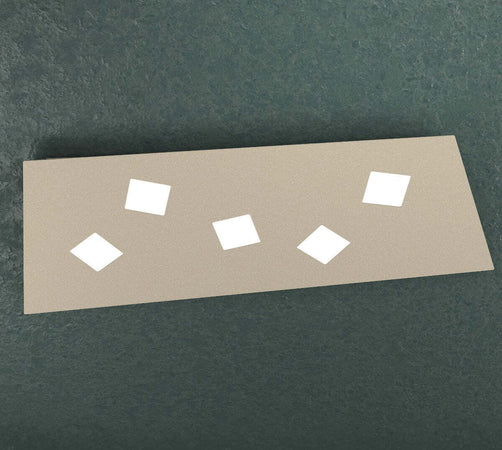 Plafoniera-moderna-Top-Light-NOTE-1140-5-GX53-LED-metallo-lampada-soffitto-parete