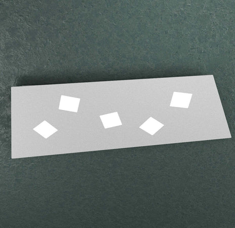 Plafoniera-moderna-Top-Light-NOTE-1140-5-GX53-LED-metallo-lampada-soffitto-parete