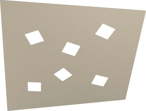Plafoniera-moderna-Top-Light-NOTE-1140-6-GX53-LED-metallo-lampada-soffitto-parete
