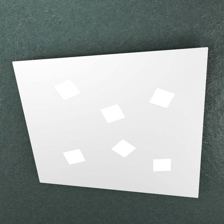 Plafoniera-moderna-Top-Light-NOTE-1140-6-GX53-LED-metallo-lampada-soffitto-parete