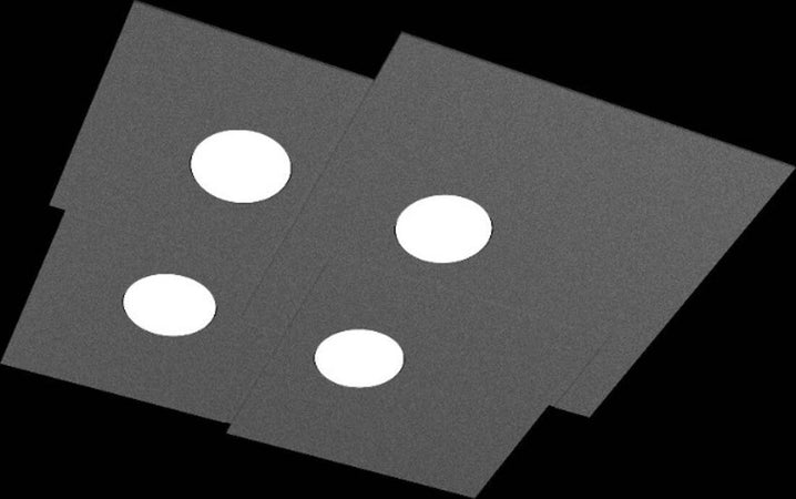 Plafoniera-moderna-Top-Light-PLATE-1129-PL4-Gx53-LED-metallo-lampada-soffitto