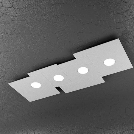 Plafoniera-moderna-Top-Light-PLATE-1129-PL4-R-Gx53-LED-metallo-lampada-soffitto