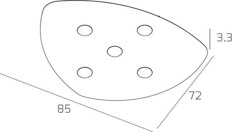 Plafoniera-moderna-Top-Light-SHAPE-1143-5-GX53-LED-metallo-lampada-soffitto